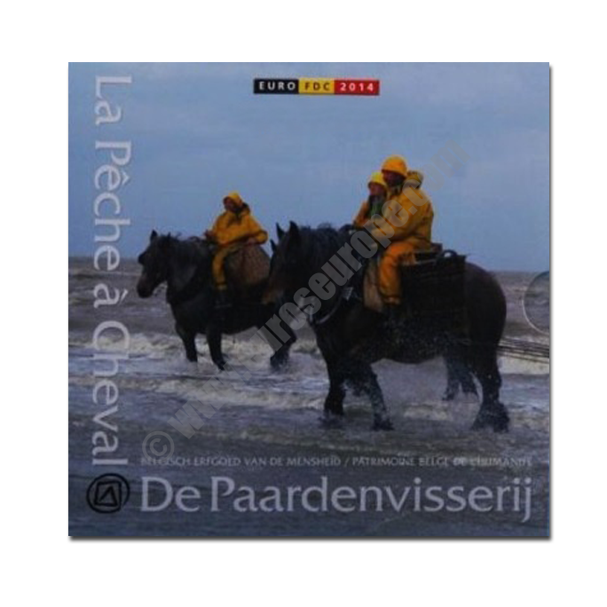 Belgium 2014 Commemorative Horse fishing