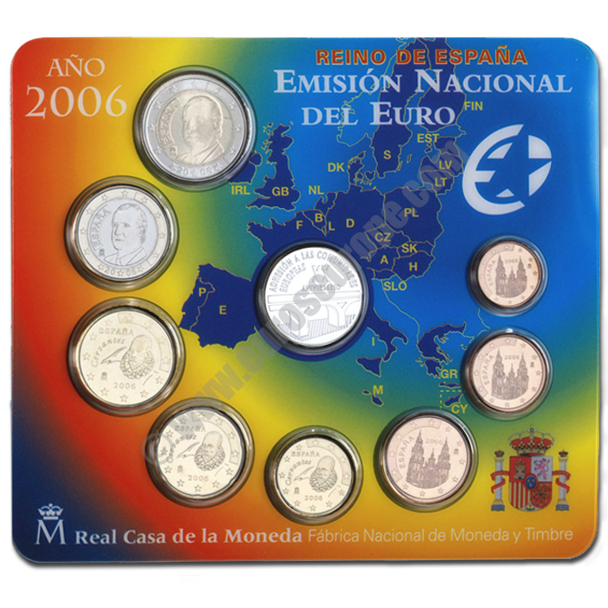 Spain 2006 Commemorative 20th Anniversary of the Accession of Portugal and Spain to the European Community
