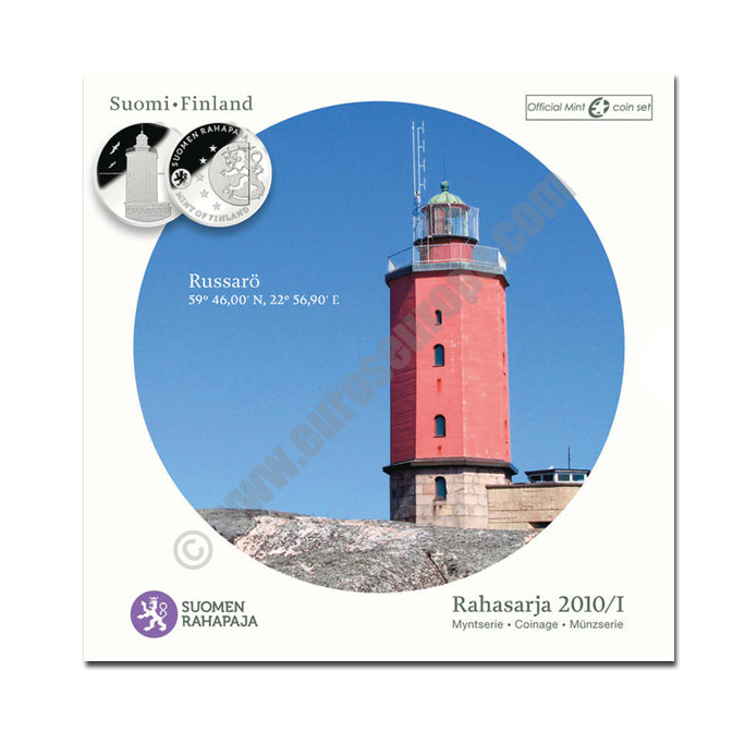 Finland 2010 Commemorative Russarö phare