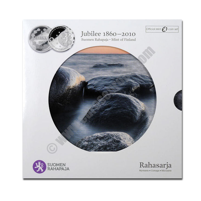 Finland 2010 Commemorative Currency Decree of 1860 granting Finland the right to issue banknotes and coins