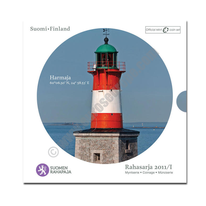 Finland 2011 Commemorative Harmaja phare