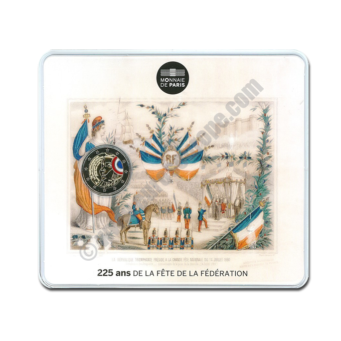 France 2015 2 euros 225th Anniversary of Fête de la Fédération