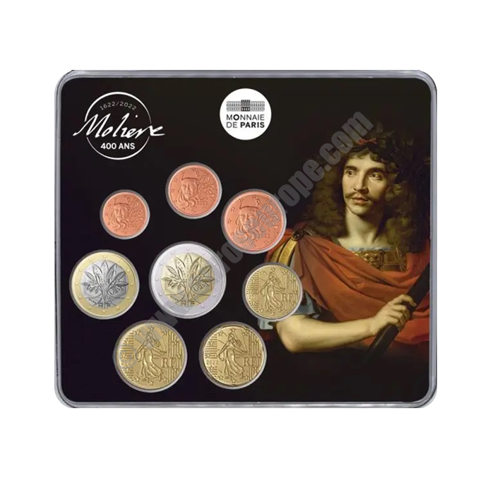 France 2022 Commemorative 400th anniversary Birth of Moliere