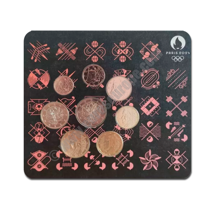 France 2024 Commemorative Olympic pictograms