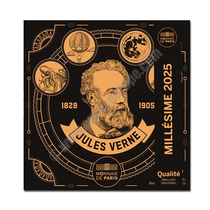 France 2025 Commemorative Jules Verne