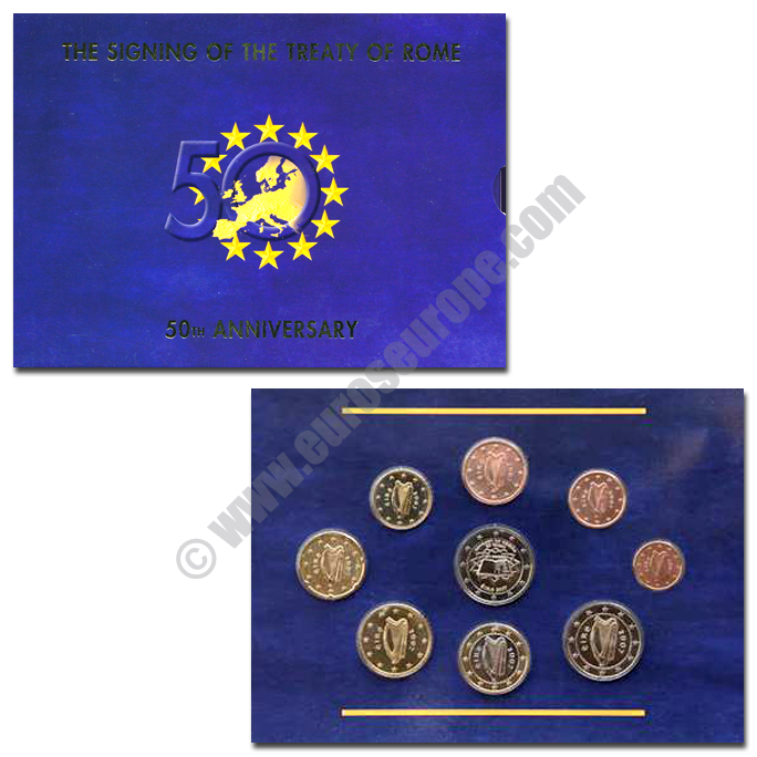 Ireland 2007 Commemorative 50th anniversary of signing of the Treaty of Rome