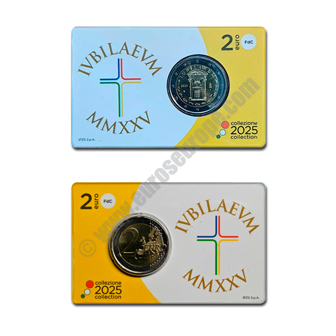 Italy 2025 Coin card Jubilee Holy Year 2025