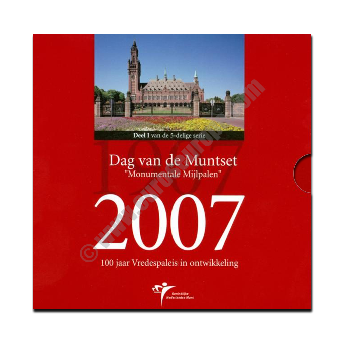 Netherlands 2007 Day of the mint 100 Years of the Vredespaleis
