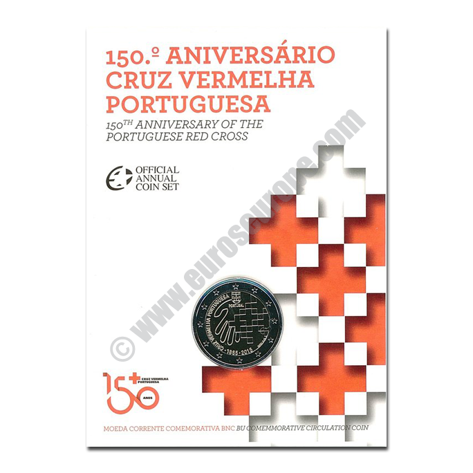 Portugal 2015 2 euros 150th anniversary of Portuguese Red Cross