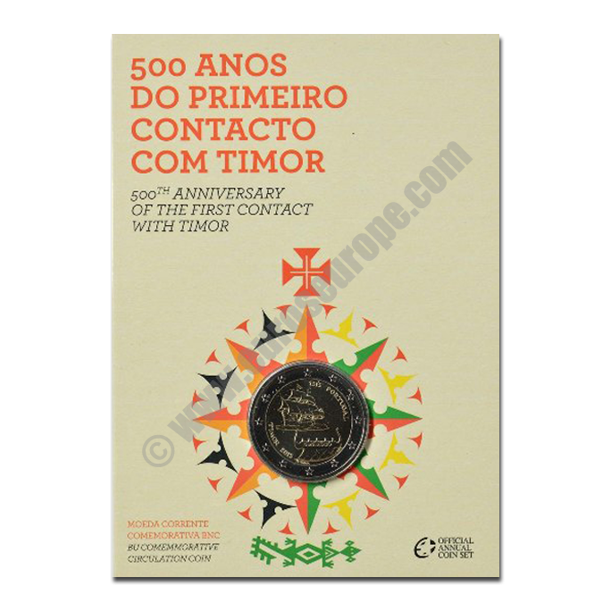 Portugal 2015 2 euros 500 Years since first Contact with Timor