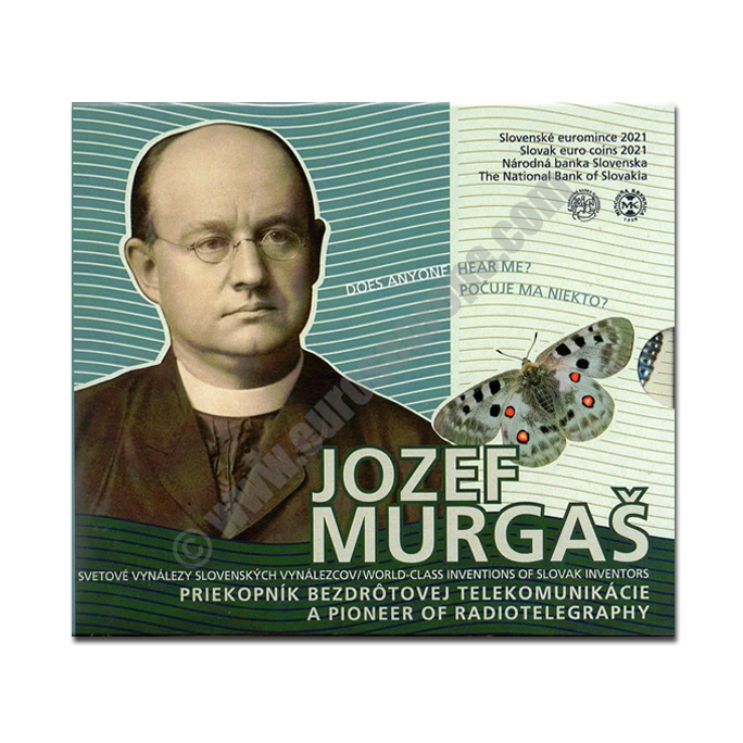 Slovakia 2021 Commemorative World-known inventions of Slovak inventors' Jozef Murgaš