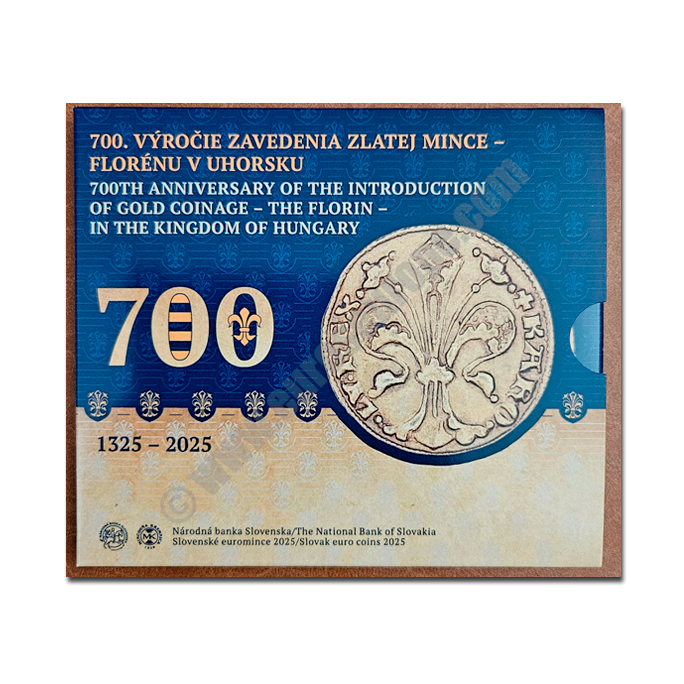 Slovakia 2025 Basic 700th anniversary of the introduction of gold coinage