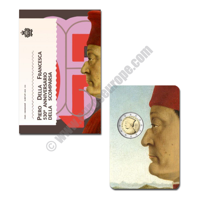 San Marino 2022 2 euros 530 years since the death of Piero della Francesca
