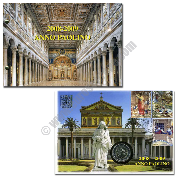 Vatican 2008 Envelope 2008, The Year of Saint Paul