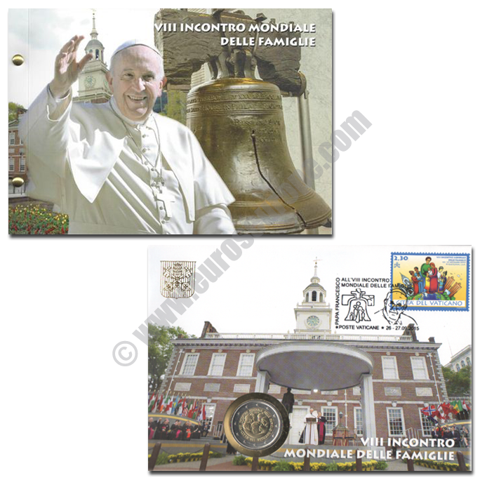Vatican 2015 Envelope VIII World Meeting of Families