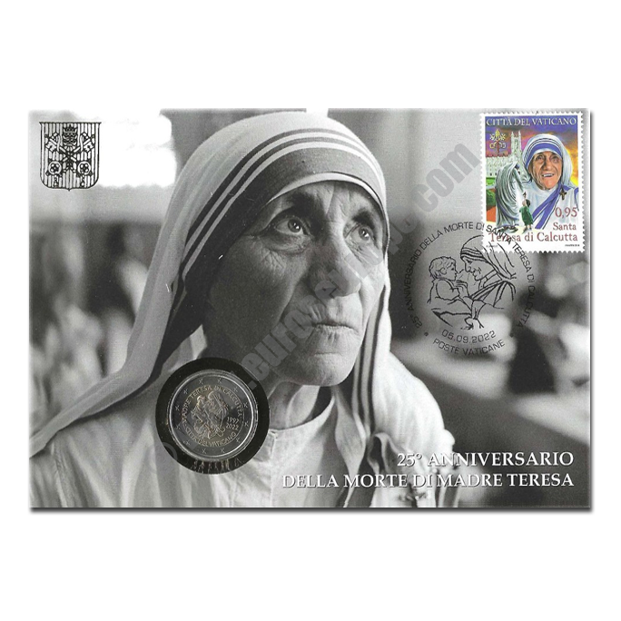 Vatican 2022 Envelope 25 years since the death of Mother Teresa
