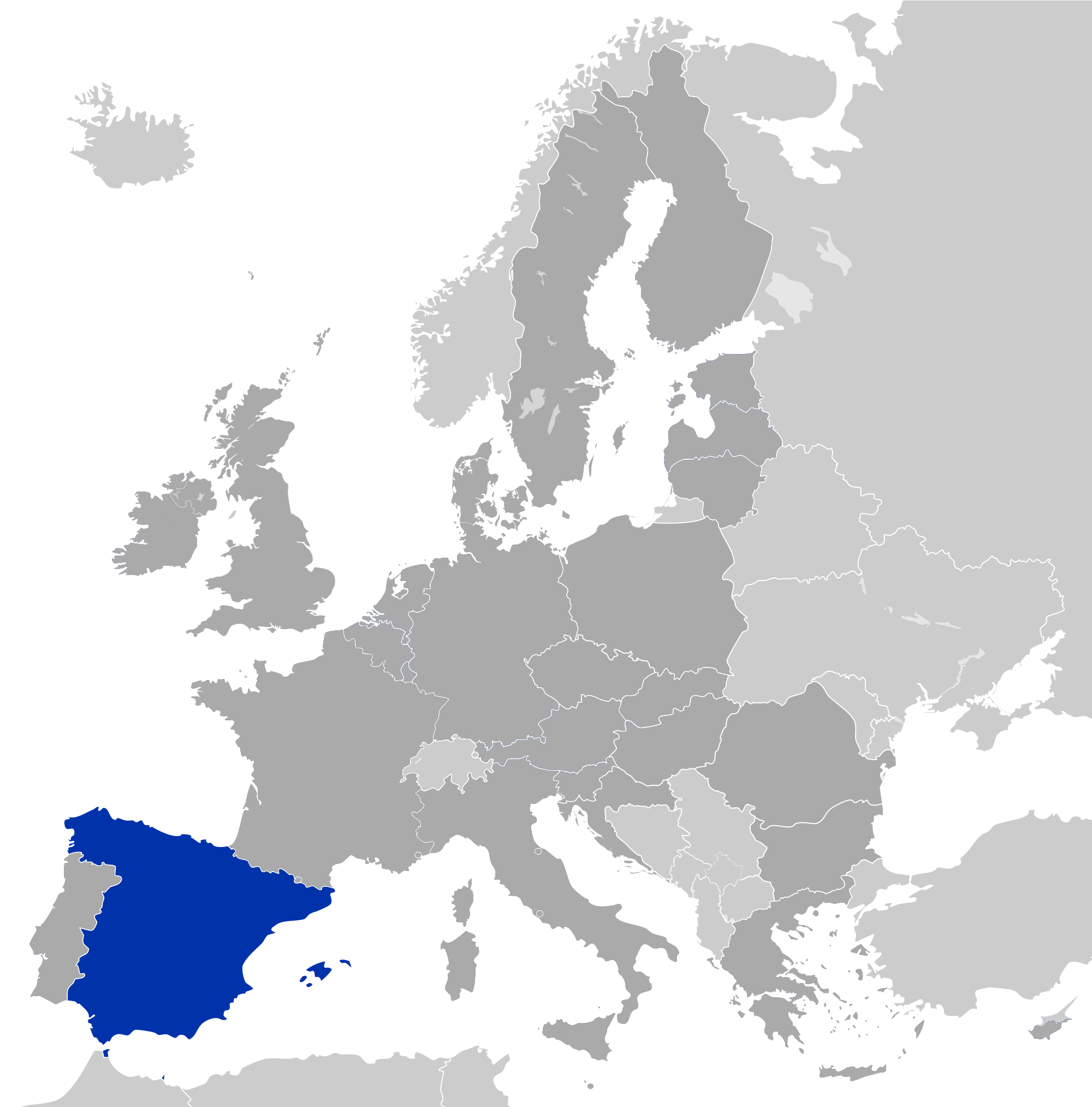 Spain in the eurozone