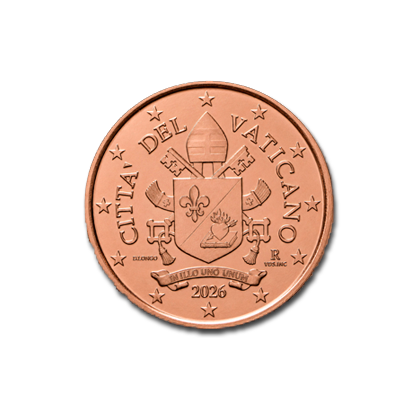 Vatican 1 cent 2026