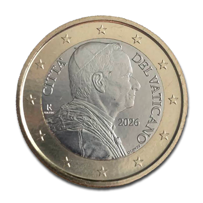 Vatican 1 euro - Since 2026