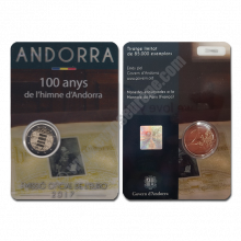 Andorra 2017 2 euros 100 years of the anthem of Andorra