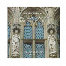 Belgium 2005 Commemorative The Grand Place with a colored medal