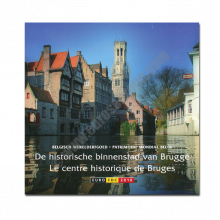 Belgium 2010 Commemorative The historic centre of Bruges with a colored medal