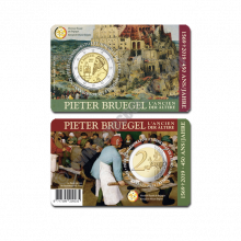 Belgium 2019 Coin card The 450th anniversary of the death of Pieter Bruegel the Elder