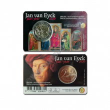 Belgium 2020 Coin card Jan van Eyck