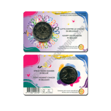 Belgium 2024 Coin card Fight against cancer in Belgium