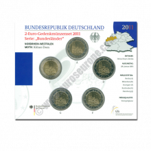 Germany 2011 2 euros Nordrhein-Westfalen