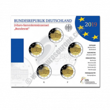 Germany 2019 2 euros The 70th anniversary of the Bundesrat’s founding