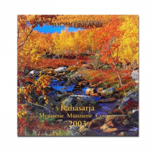 Finland 2003 Basic 135th anniversary of the gold deposit in the river Ivalonjoki