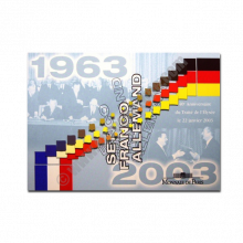 France 2003 Commemorative 40th anniversary of the Elysée Treaty