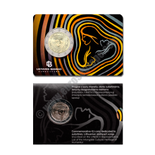 Lithuania 2019 Coin card Sutartinės (Lithuanian multipart songs)