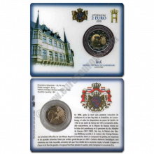 Luxembourg 2010 Coin card Grand-Duke's coat of arms