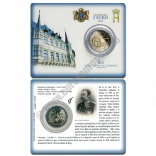 Luxembourg 2012 Coin card The Grand-Duke Henri and the Grand-Duke Guillaume IV from the series 