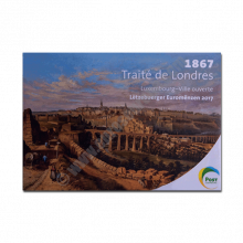 Luxembourg 2017 Coin and stamp 150th anniversary of the Treaty of London