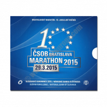 Slovakia 2015 Commemorative 10th edition od the Bratislava marathon