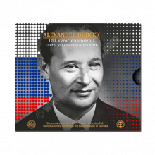 Slovakia 2021 Commemorative 100th anniversay of the birth of Alexander Dubček